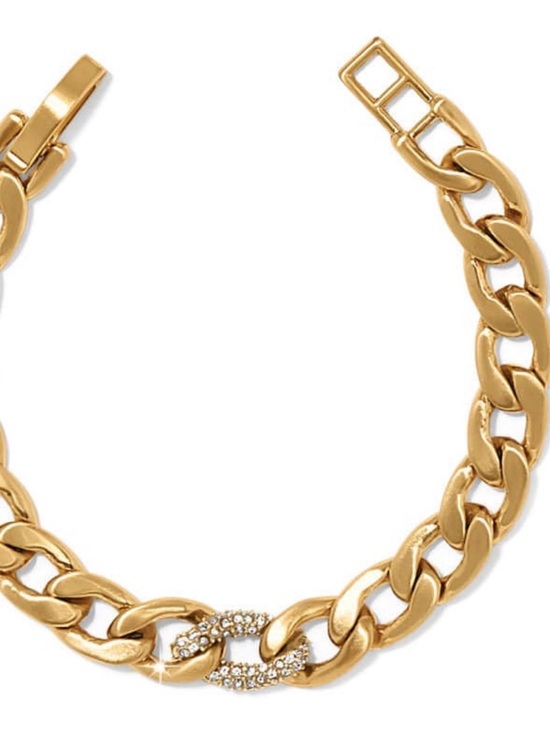 Brighton Jewelry - Brighton Cleo Pave Gold Plated Bracelet